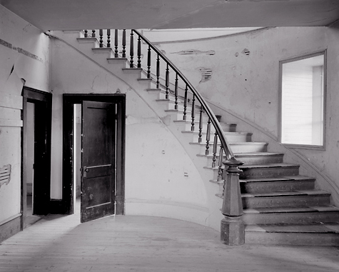Hotel Interior, Bannack, Montana. Limited edition black and white photograph
