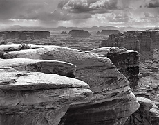 Monument Basin and Storm, Canyonlands National Park, Utah