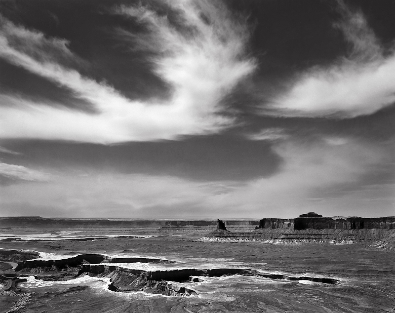 Clouds Over Murphy Point, 1995. Canyonlands National Park, Utah