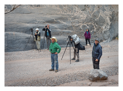 Death Valley workshop group from 2018 Titus Canyon