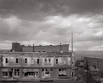 Storm Over Jerome ghost town Lynn Radeka