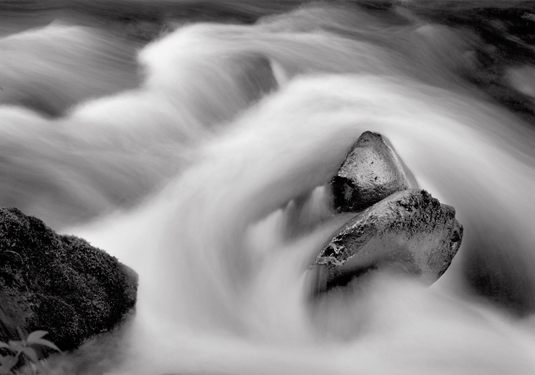 Water Forms, Sulfur Creek, 1978. Mt. Baker National Forest, Washington